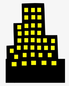 Building Black And Yellow, HD Png Download, Free Download