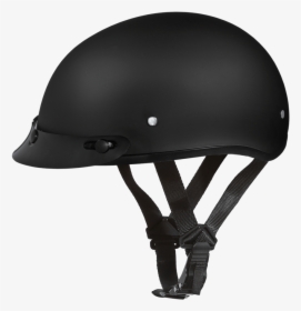 T Dull Black Cap Helmet With Visor"  Class="lazyload - Cap Paardrijden, HD Png Download, Free Download