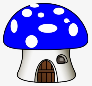 Drawing Of Mushroom House, HD Png Download, Free Download