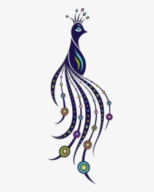 Asiatic Peafowl Logo Of Nbc Clip Art - Peacock Designs, HD Png Download, Free Download