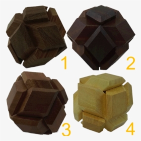 Insoma Wooden Burr Puzzle Brian Young - Chocolate, HD Png Download, Free Download