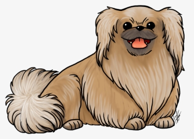 Breed Of The Month Is The Pekingese Check Out All The - Pekingese Clipart, HD Png Download, Free Download