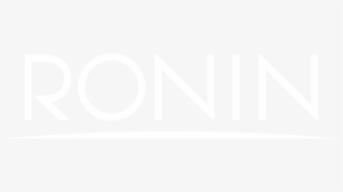 Logo Ronin-02 Blanco - Black-and-white, HD Png Download, Free Download