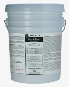 Star Chlor 5 Gallon Bucket - Plastic, HD Png Download, Free Download