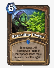 Spreading Plague Hearthstone, HD Png Download, Free Download