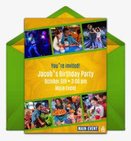 Main Event Birthday Invitation, HD Png Download, Free Download