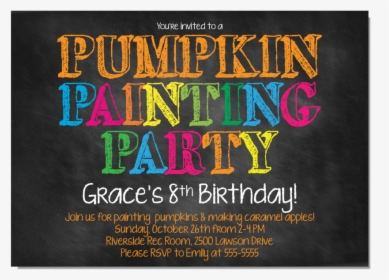 Pumpkin Painting Party, HD Png Download, Free Download