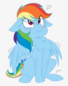 Mlp Rainbow Dash Fluffy, HD Png Download, Free Download