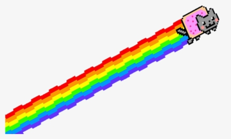#nyancat #kawaii #rainbow - Nyan Cat, HD Png Download, Free Download