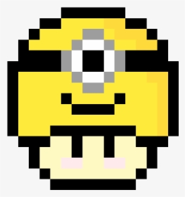 Toad Mario Pixel Art, HD Png Download, Free Download