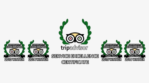 Trip Advisor Award Haku Tours - Tripadvisor, HD Png Download, Free Download