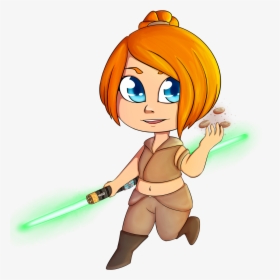 Kira Carsen, The Lovely Jedi Knight Companion - Cartoon, HD Png Download, Free Download