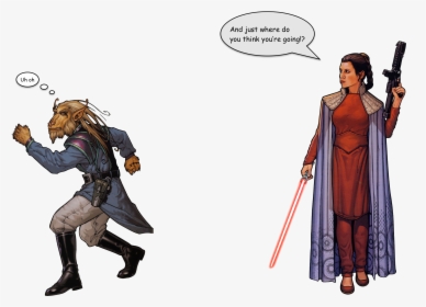 [​img] - Leia Organa Comic Outfit, HD Png Download, Free Download