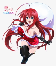 Rias Gremory Christmas Png, Transparent Png, Free Download