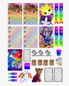 Lisa Frank Stickers Png, Transparent Png, Free Download