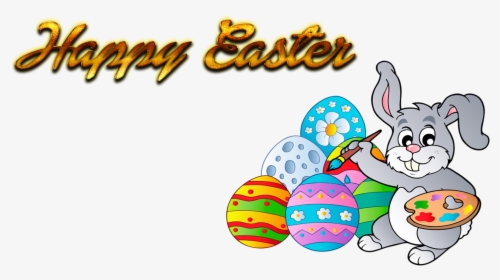 Happy Easter Png - Transparent Background Easter Bunny Clipart Png, Png Download, Free Download