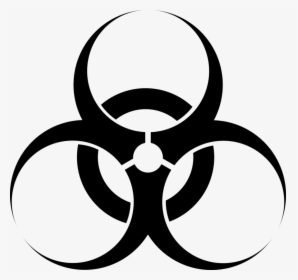 Line Art,emblem,symmetry - Biohazard Symbol, HD Png Download, Free Download