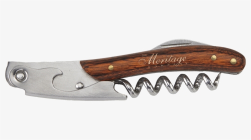 Verona Wood Wine Opener - Hunting Knife, HD Png Download, Free Download