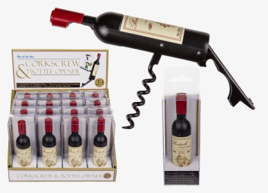 Sacacorchos Botella De Vino, HD Png Download, Free Download