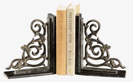 Classic Scroll Bookends - Classic Bookends, HD Png Download, Free Download