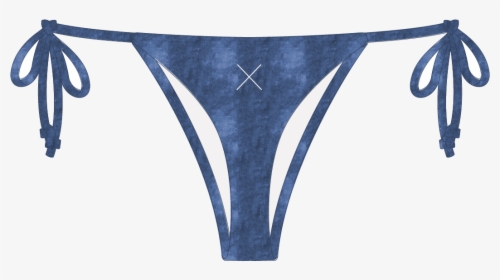 Sky Blue Velvet Beachy Bottom - Boutinela Red Beachy Bottoms, HD Png Download, Free Download
