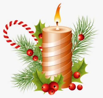Christmas Candle Png Download Image - Christmas Candle Png, Transparent Png, Free Download