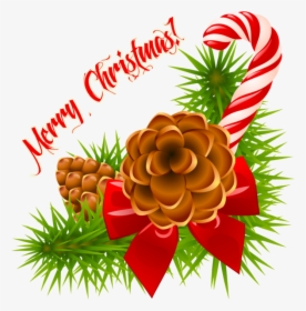 Christmas Celebration Png - Christmas Pine Cones Clipart, Transparent Png, Free Download