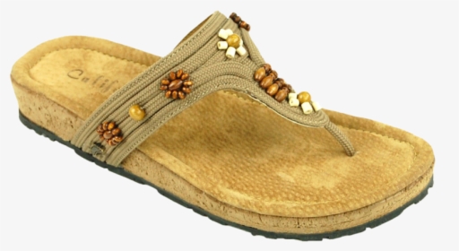 California Ashbury Olive Leather/textile - Slide Sandal, HD Png Download, Free Download