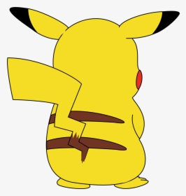 Pikachu"s Back Shirt By Amayaxsin - Pikachu Back Png, Transparent Png, Free Download