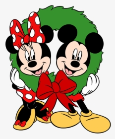 Mickey And Minnie Christmas Clipart, HD Png Download, Free Download