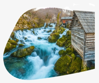 Krupa Na Vrbasu Sutjeska - Krupa Waterfalls Banja Luka, HD Png Download, Free Download