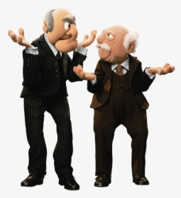 Statler And Waldorf Confused - Muppets Statler And Waldorf, HD Png Download, Free Download