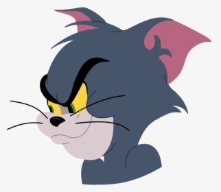 Tom And Jerry Tom Head, Hd Png Download - Tom And Jerry Face, Transparent Png, Free Download