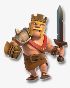 Transparent Clash Of Clans Png - Barbarian King Coc Png, Png Download, Free Download