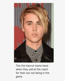 Haircut, Justin Bieber, And Moms - Justin Bieber Haircut Meme, HD Png Download, Free Download