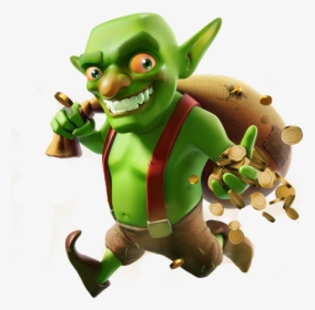 Transparent Clash Of Clans Barbarian Png - Clash Of Clans Goblin, Png Download, Free Download