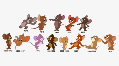 Jerry Traces By Classicsaredead-d7srkzr - Tom And Jerry Designs, HD Png Download, Free Download