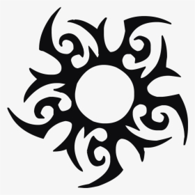 Sun Tribal Png - Tribal Tattoo Png, Transparent Png, Free Download