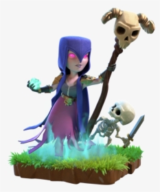 Clash Royale Witch Png - Clash Royale Night Witch, Transparent Png, Free Download