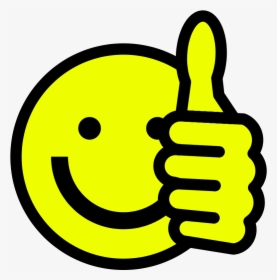 Smiley Face Clip Art Thumbs Up Free Clipart Images - Happy Face Thumbs Up Icon, HD Png Download, Free Download