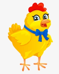 Easter Images Clip Art Chicken Painted Easter Chicken - Easter Chicken Clip Art, HD Png Download, Free Download