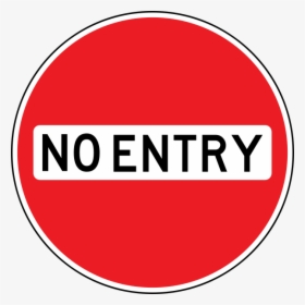 Red No Entry Png Transparent Image - No Entry, Png Download, Free Download