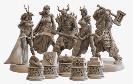 Barbarians Miniatures - Chess, HD Png Download, Free Download
