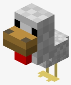 Minecraft Png Baby Chicken - Minecraft Chicken Transparent, Png Download, Free Download
