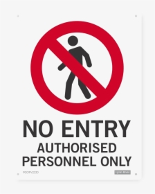 No Entry Without Permission Transparent - Sign, HD Png Download, Free Download