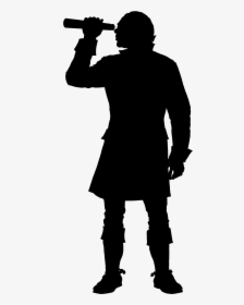 Mount Vernon Silhouette American Revolutionary War - Silhouette Of Revolutionary Soldier, HD Png Download, Free Download