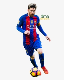 Real Liga La Messi Madrid Football Barcelona Clipart - De Messi 2017 Png, Transparent Png, Free Download