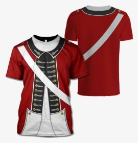 3d Revolutionary War Uniform Full Print T Shirt - Revolutionary War Shirt, HD Png Download, Free Download