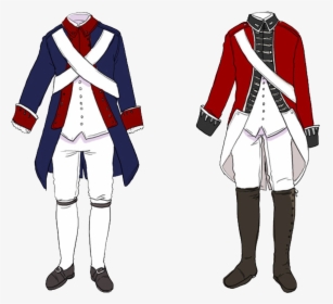 Aph England & America Revolutionary War Outfits Reference - Patriots American Revolution Clothing, HD Png Download, Free Download