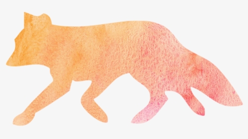 Watercolor, Fox, Animal, Cute, Wild, Nature, Wildlife - Watercolor Painting, HD Png Download, Free Download